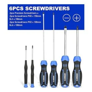 URASISTO Juego de herramientas de mano de reparación de 24_4