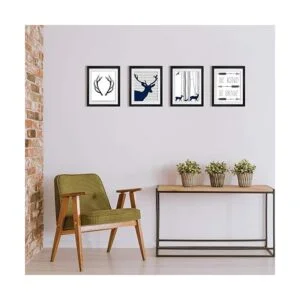 Giftgarden Portarretratos de 8 x 10 pulgadas color negro_5