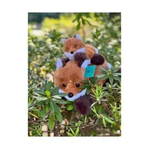 Foxes Oh So Soft Plush Animales Juego de regalo de_6