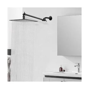 HarJue Cabezal de ducha cuadrado de acero inoxidable de_7