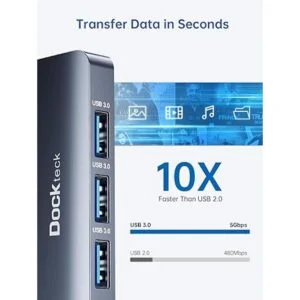 USB C HUB HDMI 4K 60Hz adaptador multipuerto USBC 5 en 1_5