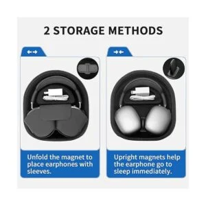 Funda inteligente para Apple AirPods Max compatible con el_4
