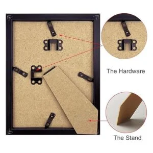 Giftgarden Portarretratos de 8 x 10 pulgadas color negro_4