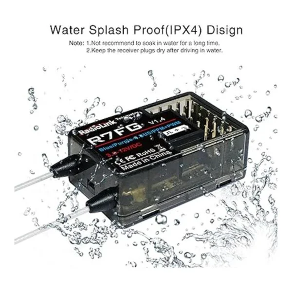 Eighteenup Radiolink R7FG Receptor giroscopio de 7_3