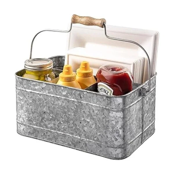 Royalty Art Organizador de cocina Farmhouse con mango para_5