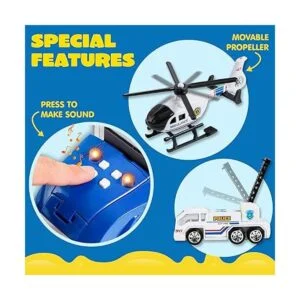 JOYIN Juego de juguetes 25 en 1 para camión de rescate de_5