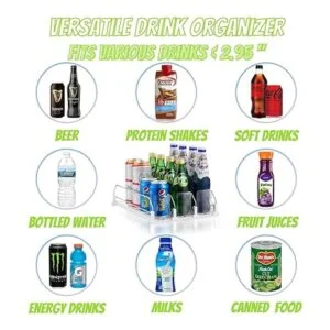 Organizador de latas de refrescos sin montaje para_6