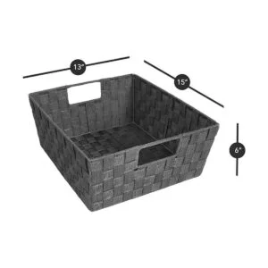 Sorbus Juego de cestas tejidas cestas de almacenamiento_3