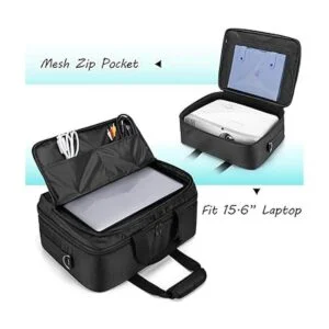 CURMIO Funda de transporte para proyector bolsa de_2