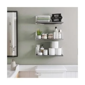 Wallniture Minori Estantes flotantes grises para pared_2