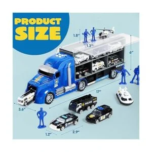 JOYIN Juego de juguetes 25 en 1 para camión de rescate de_7
