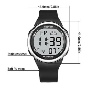Hearkent Reloj de conversación atómica para personas con_4
