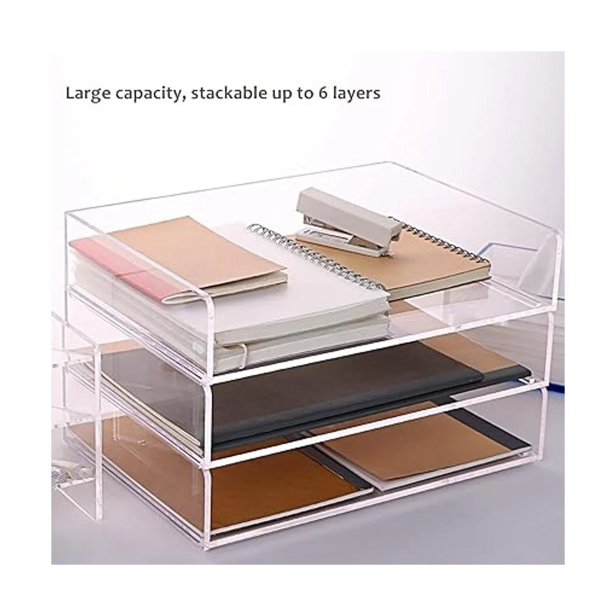 SANRUI Bandeja de acrílico apilable para cartas_3