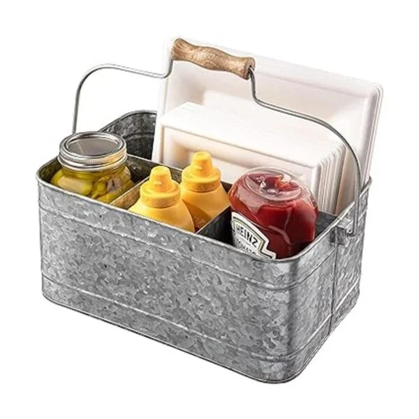 Royalty Art Organizador de cocina Farmhouse con mango para_4