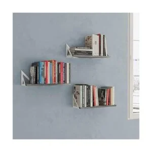Wallniture Minori Estantes flotantes grises para pared_6