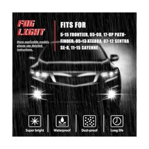 Luces antiniebla de conducción de repuesto para Acura_3