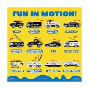 JOYIN Juego de juguetes 25 en 1 para camión de rescate de_3