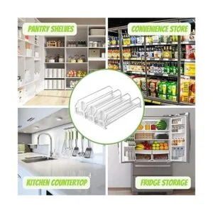 Organizador de latas de refrescos sin montaje para_7