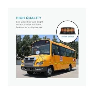 Agrieyes Faro ámbar de 4.2 pulgadas 7 modos intermitentes_6