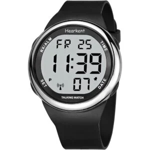 Hearkent Reloj de conversación atómica para personas con_1