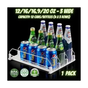Organizador de latas de refrescos sin montaje para_2