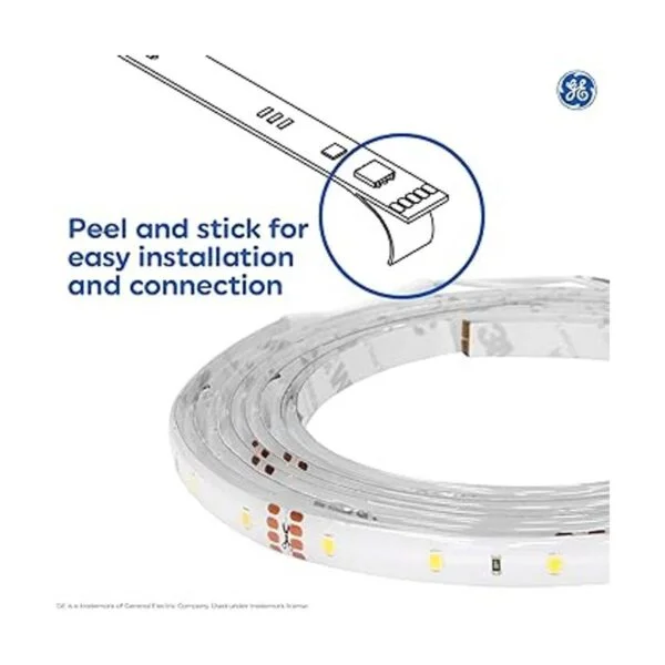GE Cinta de luz LED color blanco frío 20 pies_3