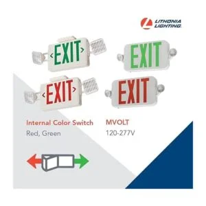 Lithonia Lighting RD M6 ECRG LED luz de emergenciasalida_3