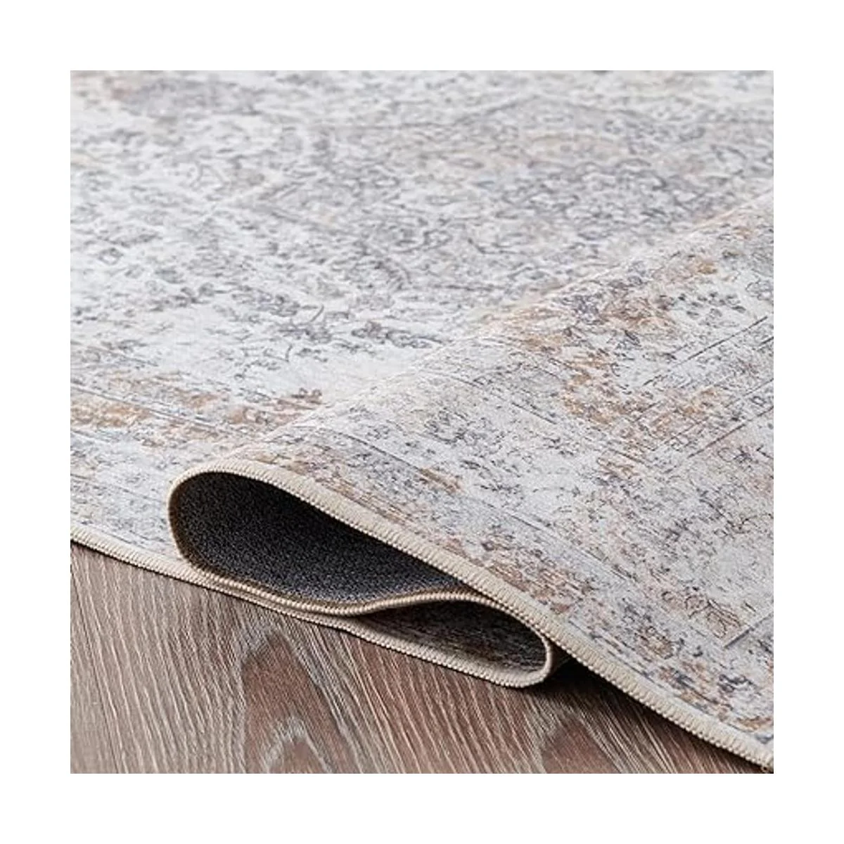 JINCHAN Alfombra persa de 3 x 5 pulgadas estilo vintage_4