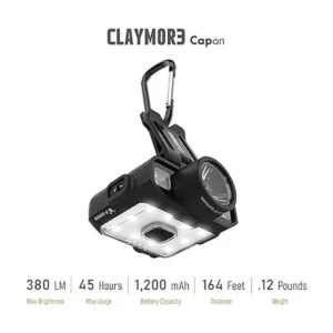 Claymore Capon 120D Luz recargable con clip multiusos_6