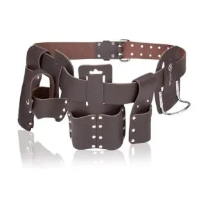 LAUTUS Cinturón de andamio Cinturón de andamio de cuero_3