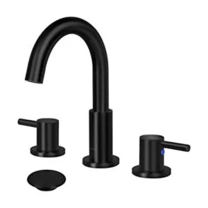 SOKA Grifo de baño de 8 a 16 pulgadas color negro mate_1