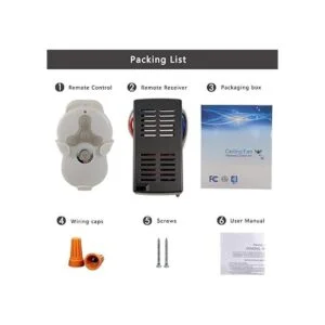 Breeze Bay Kit universal de control remoto y receptor de_6