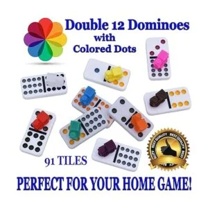 Juego de dominó de tren mexicano para adultos juego de_6