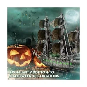 CubicFun 3D Puzzles para adultos LED verde volador_2