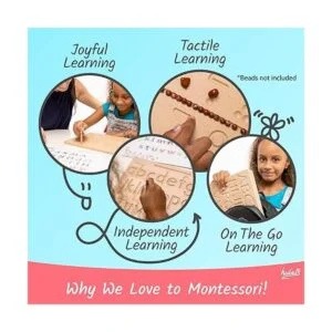 Hulats Montessori Tablas de madera de alfabeto y números_3