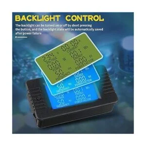 2 piezas de medidor de potencia de CA CA 80260 V 100 A_4