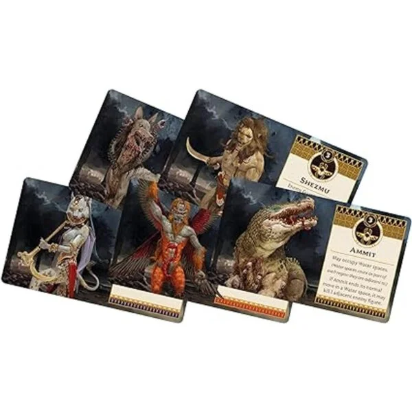 Conjunto de Guardianes Ankh Gods of Egipto por CMON_4