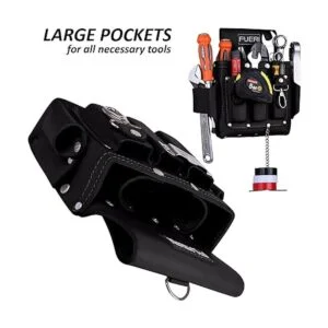 FUERI Kit profesional de 4 bolsillos para herramientas de_4