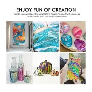 Funto Pintura acrílica para vertido juego de 36 botellas_6