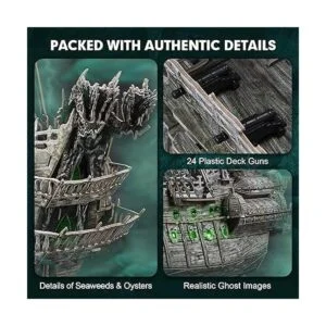 CubicFun 3D Puzzles para adultos LED verde volador_3