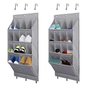 Fentec Organizador de zapatos para colgar sobre la puerta_1