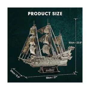 CubicFun 3D Puzzles para adultos LED verde volador_6