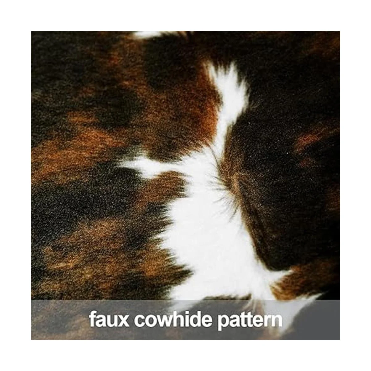 Amearea Alfombra de piel sintética de vaca alfombras con_6