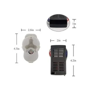 Breeze Bay Kit universal de control remoto y receptor de_3