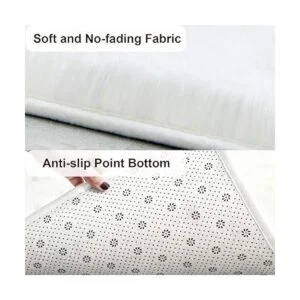 TWINNIS Alfombras muy suaves de pelo largo para_2