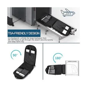 Mochila de viaje para laptop mochila grande antirrobo_4