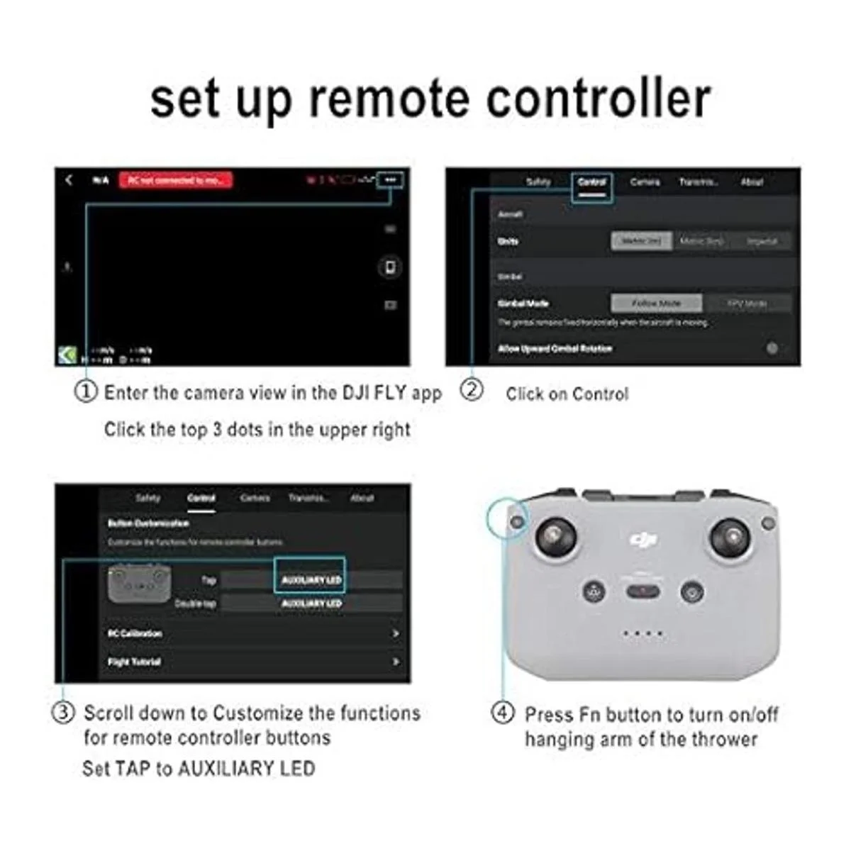 Sistema de liberación y caída RAYMIGIA para DJI Air 2S_6