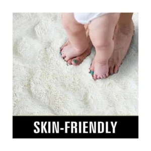 TWINNIS Alfombras muy suaves de pelo largo para_3