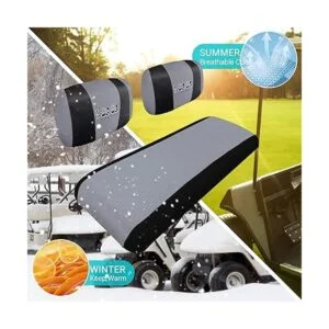 10L0L Fundas de asiento de carrito de golf para Yamaha G2_4