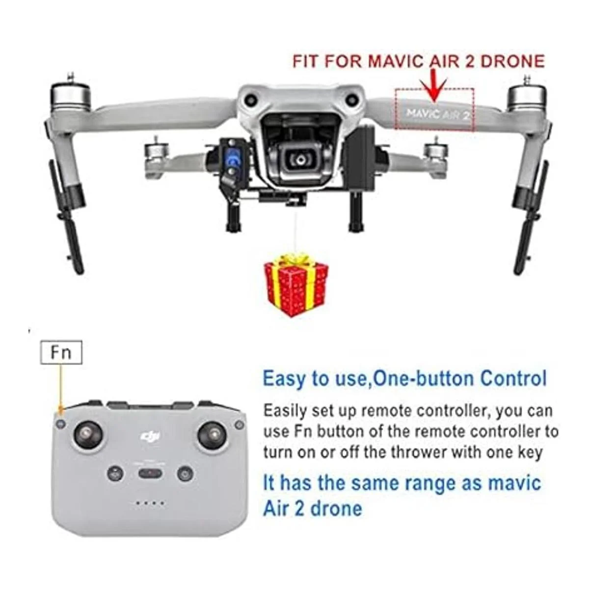 Sistema de liberación y caída RAYMIGIA para DJI Air 2S_2